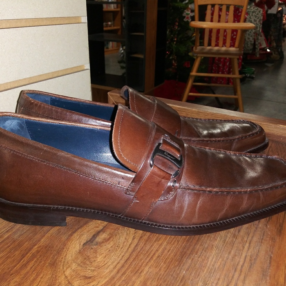 Salvatore Ferragamo slip-on loafers with buckle